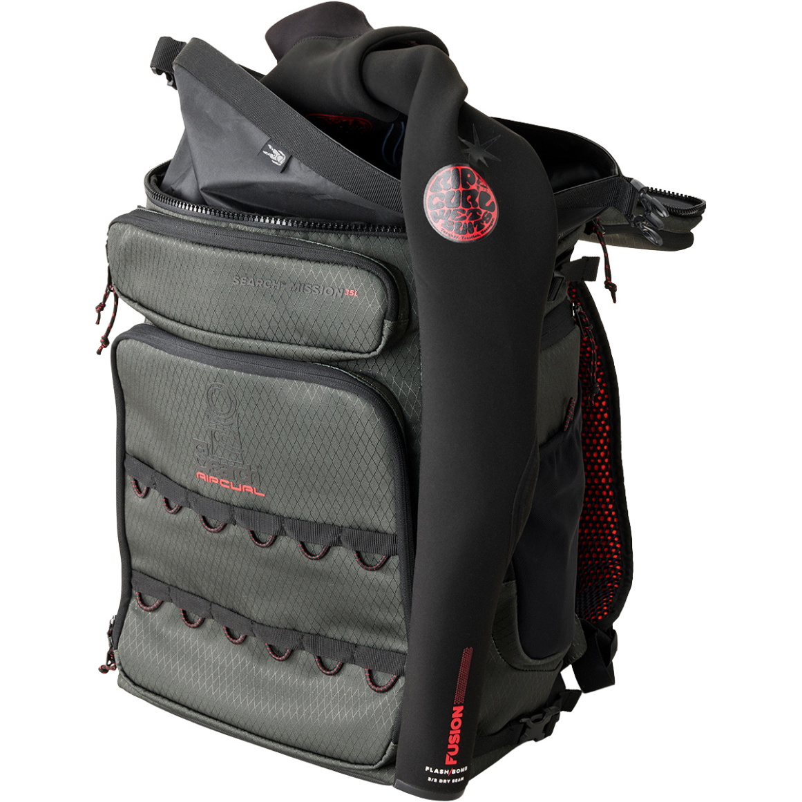 Mochila Cordura 35L Search Mission 2026 Rip Curl 17YMBA - Deep Cactus